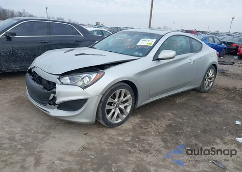 2013 Hyundai Genesis 2.0T Premium from USA, damaged, VIN KMHHT6KD2DU098052